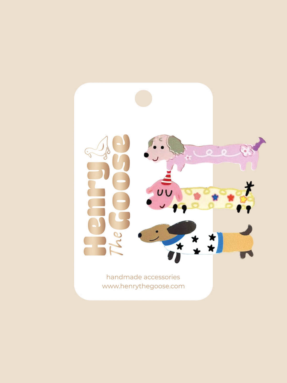 Puppy Parade Hairclips Set