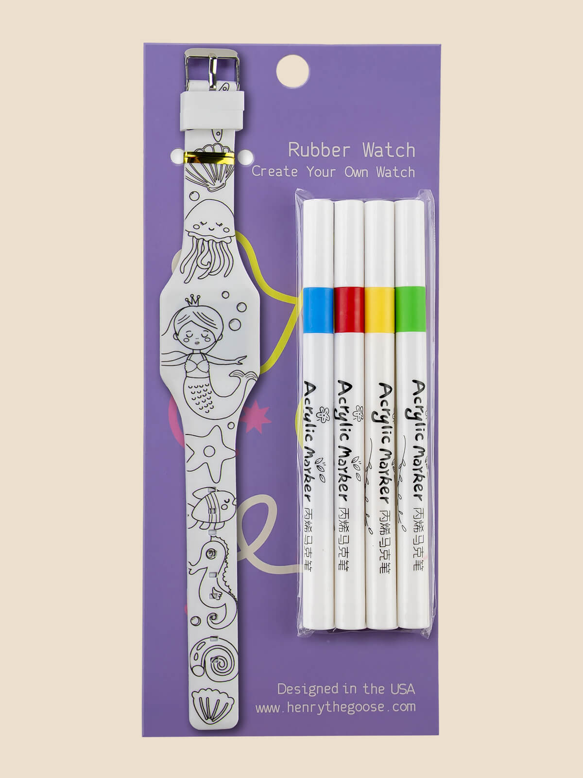 Coloring Bracelet Watch