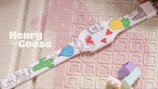 Digital Coloring Watch For Kids with Henry The Goose logo 