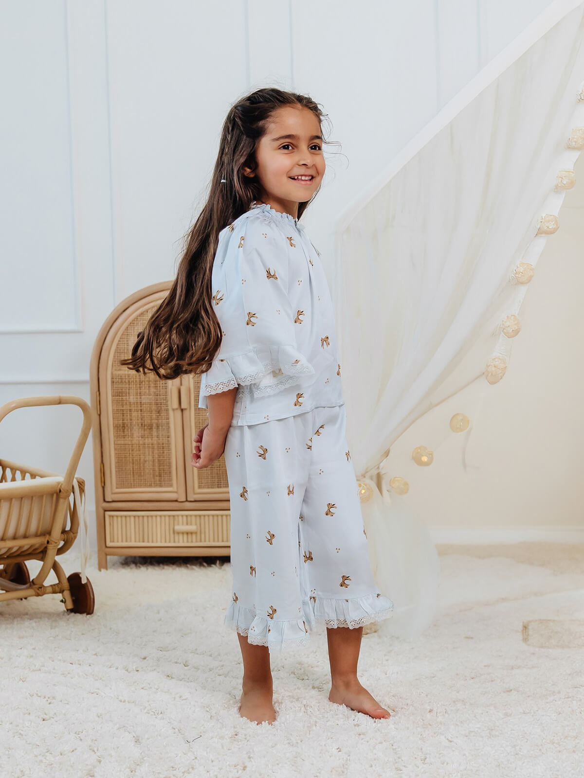 Honey Bow Classic Pajama Set
