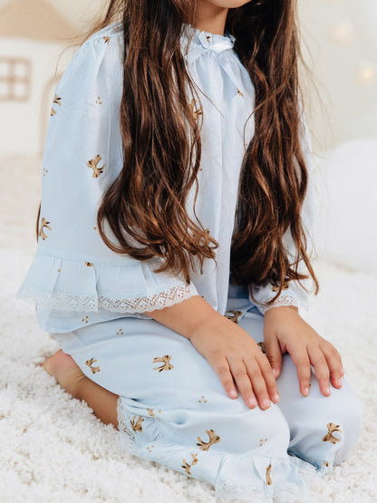 Honey Bow Classic Pajama Set