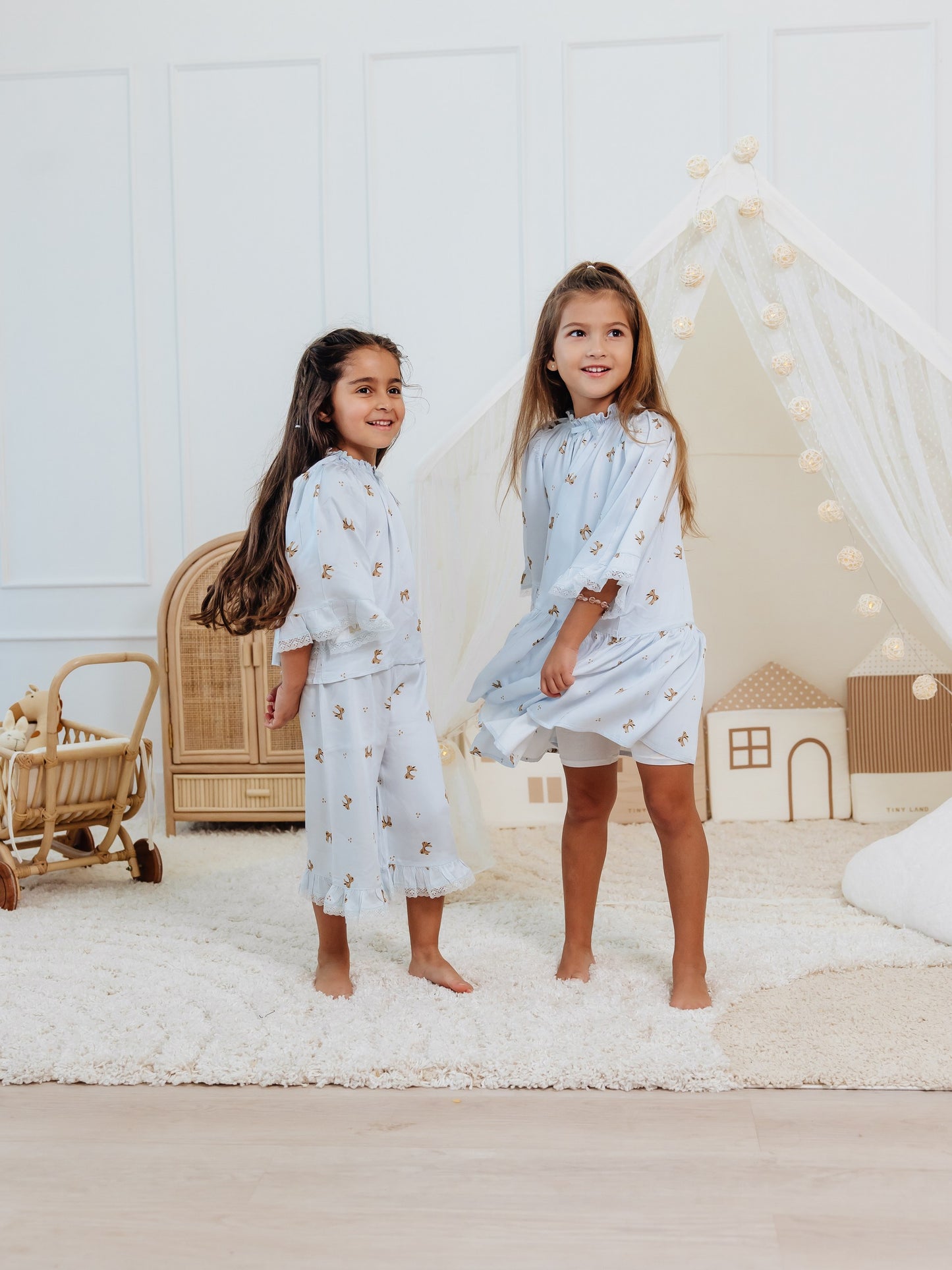 Honey Bow Classic Pajama Set
