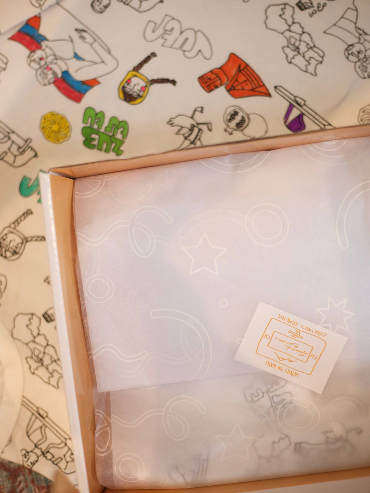 "Colors of Armenia"  LIMITED EDITION  Coloring Pajama Set