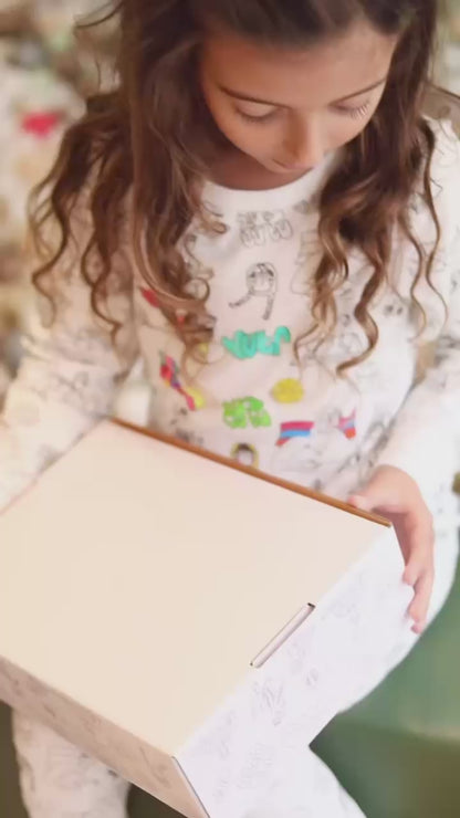 "Colors of Armenia"  LIMITED EDITION  Coloring Pajama Set